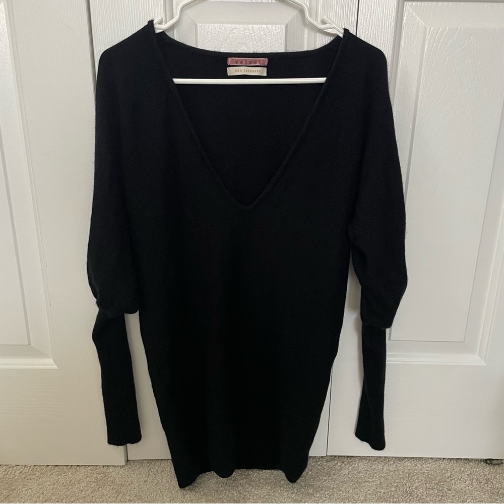 Black Cashmere Sweater